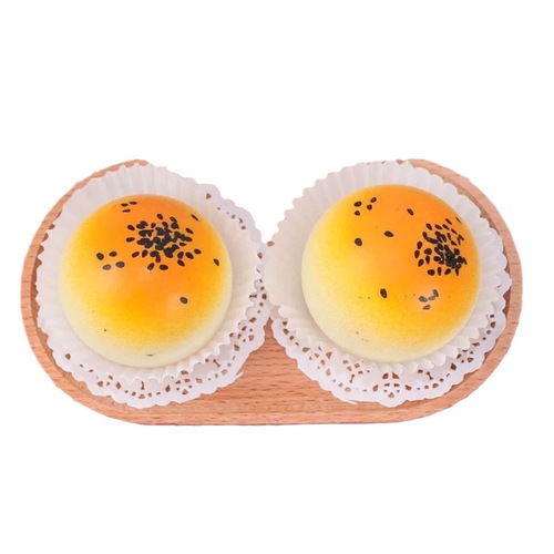 Xiaohongshu Style Realistic Fluid Egg Tart Noodles for Stress Relief, Slow Recovery, Popular Snack, Stress-Relief, Fun for Children