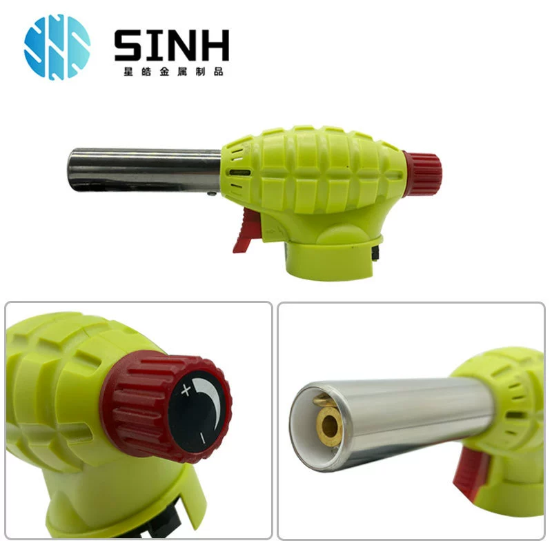 Новая граната типа пламени пистолет может быть перевернута 2 Открытый барбекю точка углерода воспламенитель портативный кассетный Тип небольшой пистолет производители