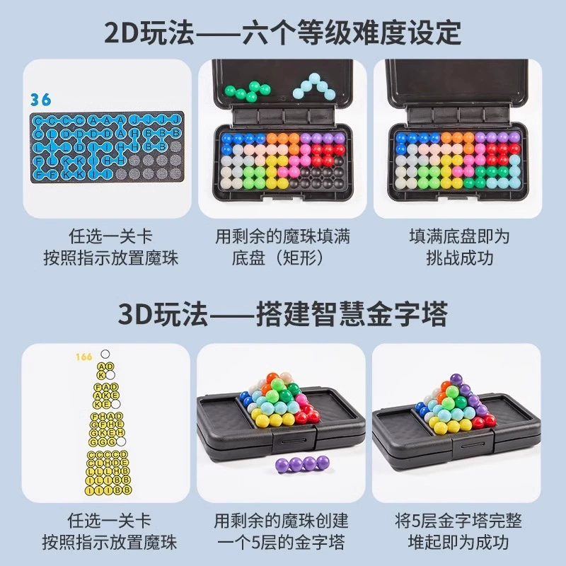 (Cross-border trading), pyramid for training, logic intellectual smart toy, logical thinking