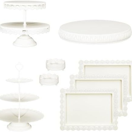 Postres de boda al aire libre, adornos de mesa, platos de pastel de picnic, marcos de madera de madera, accesorios de mesa de boda, nuevos productos