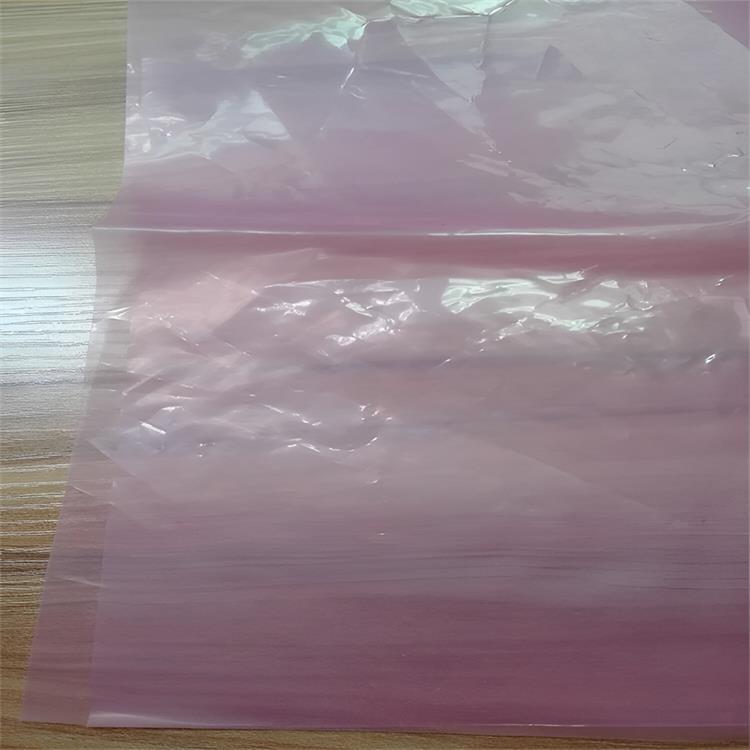 加厚PO PE粉色静电 单张单卷膜 加厚筒料膜 彩色印刷复合膜