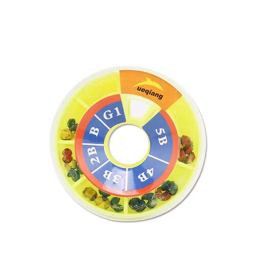Colored plastic-coated open-biting lead clip, rock fishing lead clip, lead drop, micro-lead raft fishing wheel without damaging the line fishing accessories