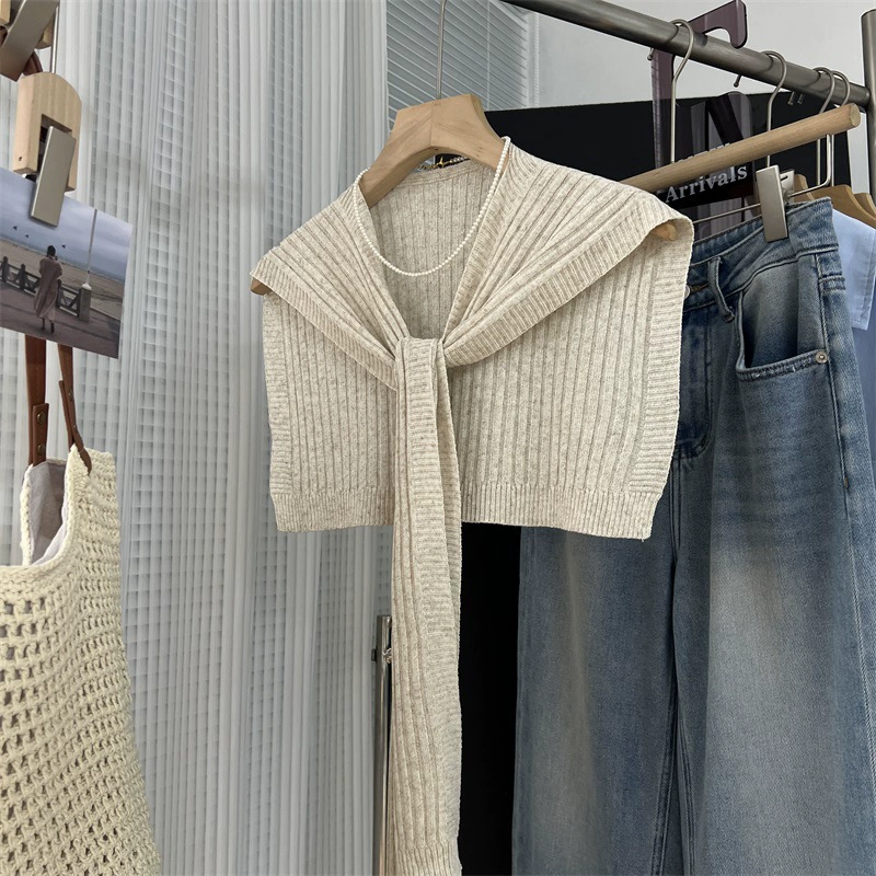 25 весенних и летних новых корейских ямных полосок короткие платки