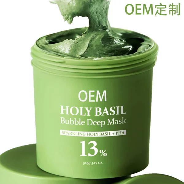 Tk Cross-Border Deep Bubble Cleansing Mask Carbonated Water Cleans Pores and Blackheads Korean Clay Bubble Mask