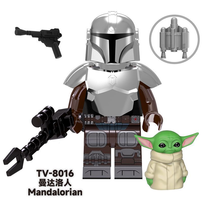 レゴ スター・ウォーズ クローン・アソカラム・オビ＝ワン TV6101 ビルディングブロック ミニフィギュア組み立て玩具と互換性があります。|undefined