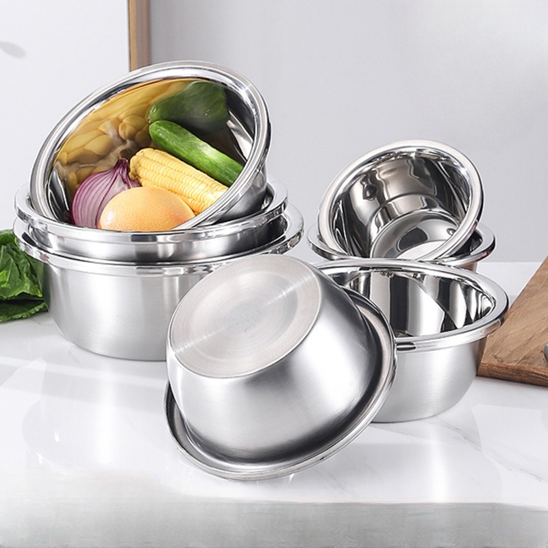 Tanque de condimento inverso grande de acero inoxidable grueso, batidor de huevos y lavabo, lavabo de verduras, lavabo de sopa, lavabo multiusos de cocina al por mayor