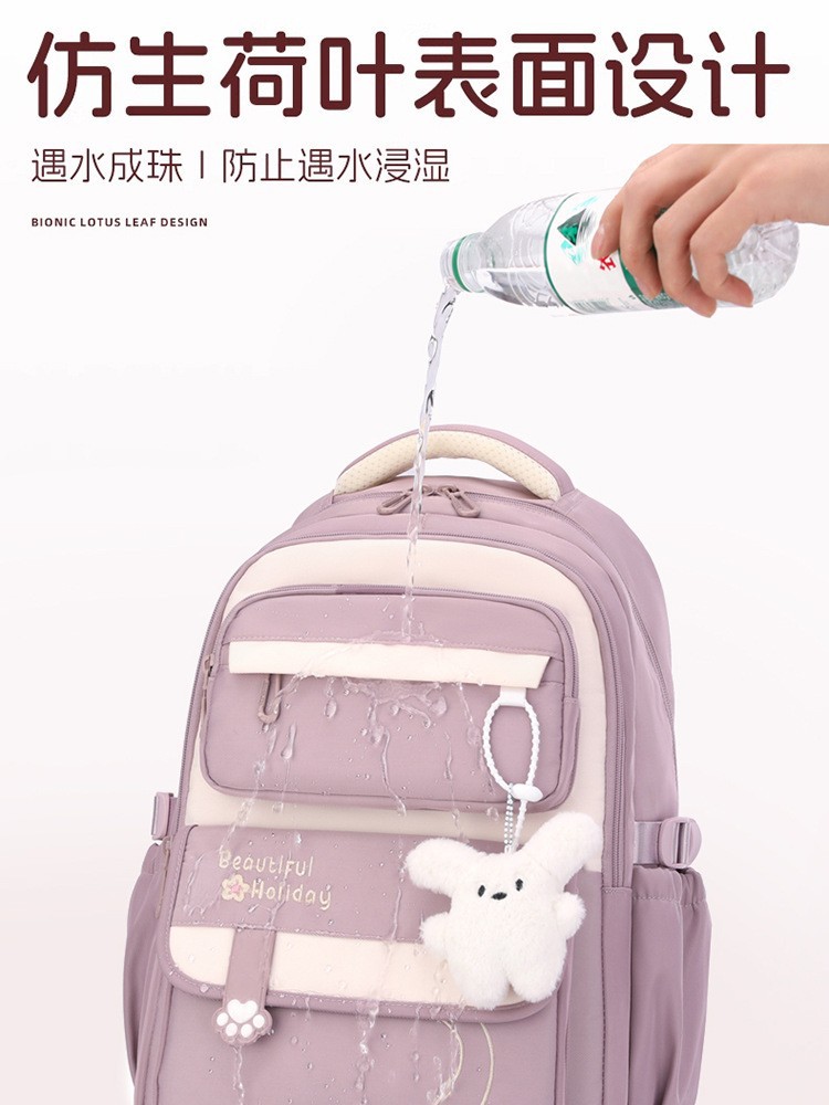 Nueva mochila escolar para estudiantes de secundaria, mochila coreana simple y ligera, mochila para estudiantes de primaria de sexto grado