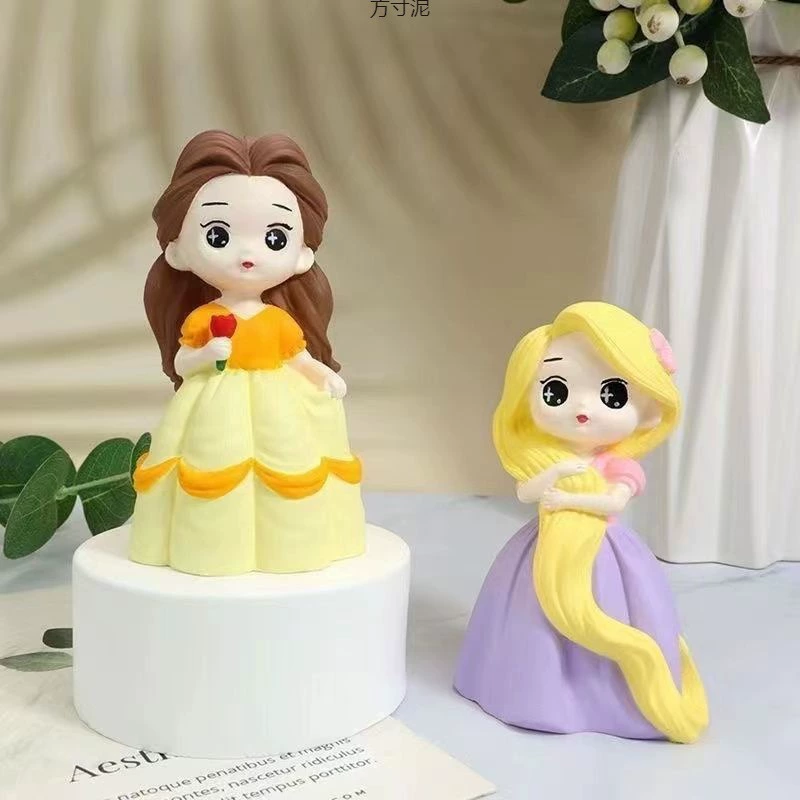 3D-кукла принцессы, раскраска в 3D-формате, граффити, подарок на день рождения