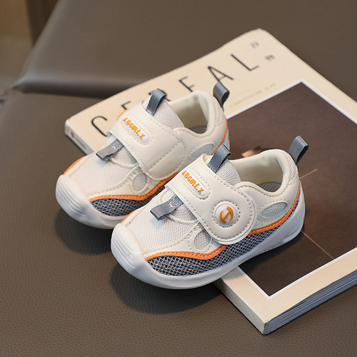 Baby toddler shoes 2024 new spring and autumn baby shoes quality soft surface soft bottom baby shoes children's shoes trend cross-border
