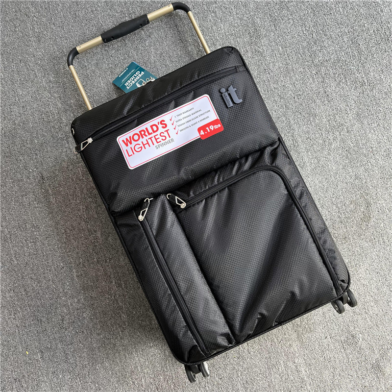 Free Export Waterproof Fabric Aviation 158 Customs Lock Capacity International Student Checked Box cm Export