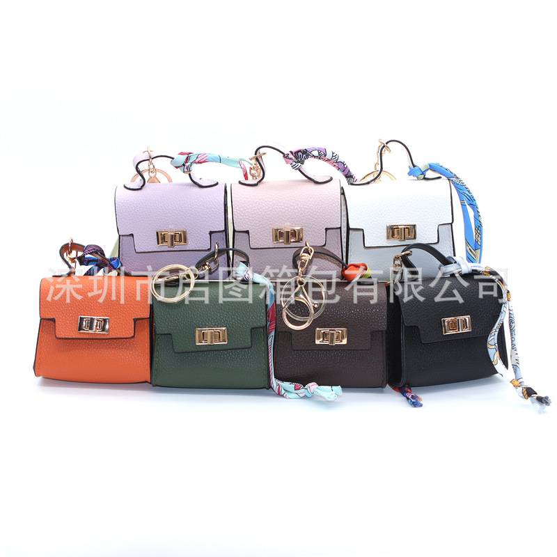 New Model Wholesale Coin Purse Mini Bag Portable Earphone Case Children's Wallet Pendant Small Wallet Storage Bag