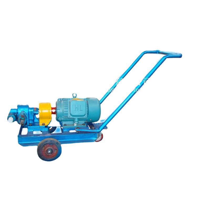 上海供应2CY-60/6工业油泵 电动加压齿轮泵 可移动式手推车齿轮泵