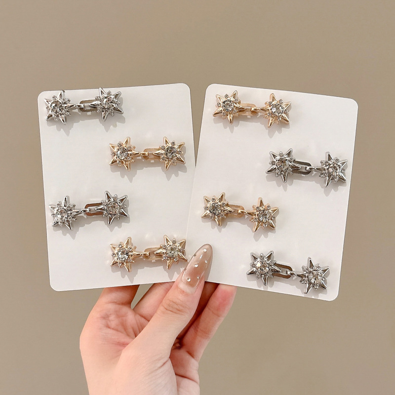 Pantalones de pentacos simples para apretar la cintura artefacto femenino broche para cambiar el tamaño de los botones ajustables botones de cintura fijos jeans