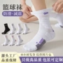 防滑透气运动男款篮球袜