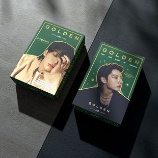 55 JUNGKOOK collection small cards support the surrounding Tian Yuguo's first GOLDEN album lomo card jk