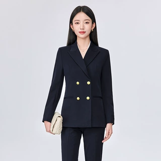 职业西服外套秋冬女装时尚气质西装套装酒店店长经理珠宝店工作服