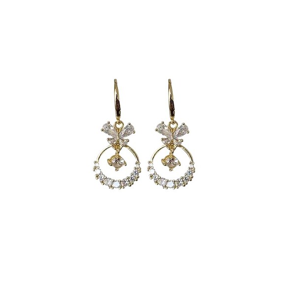 Elegant agile fashionable universal sophisticated earrings