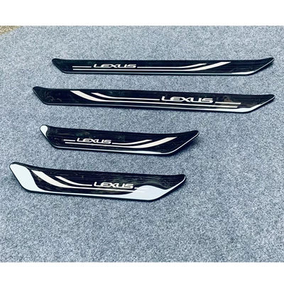 Interior and Exterior Door Sill | Other Automotive Exterior Supplies - outer-sill-bar-lexus-black-titanium