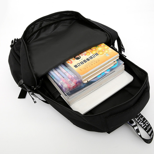 New fashionable casual backpack, large-capacity school bag for college students, outdoor travel large-capacity computer backpack