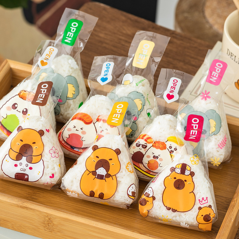 三角饭团包装袋商用透明大号食品级日式寿司专用模具小可微波加热|undefined