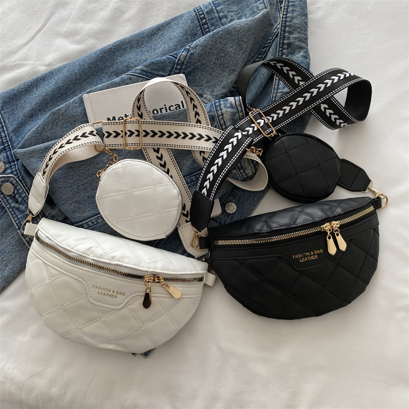 Diamond Bag Autumn and Winter 2025 New Trendy Fashion Crossbody Chest Bag Women's Popular Fashion Ins Texture Niche Waist Bag Diamond Bag Autumn and Winter 2025 New Trendy Fashion Crossbody Chest Bag Women's Popular Fashion Ins Texture Niche Waist Bag