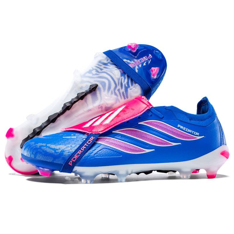 Zapatos de Fútbol con Tacos AG de Caucho TPU Ligeros para Césped Natural y Artificial
