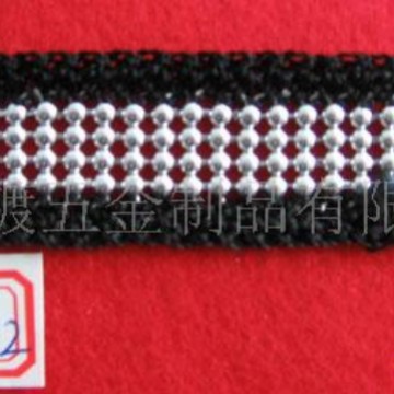 批发新款手勾铝网片 花边