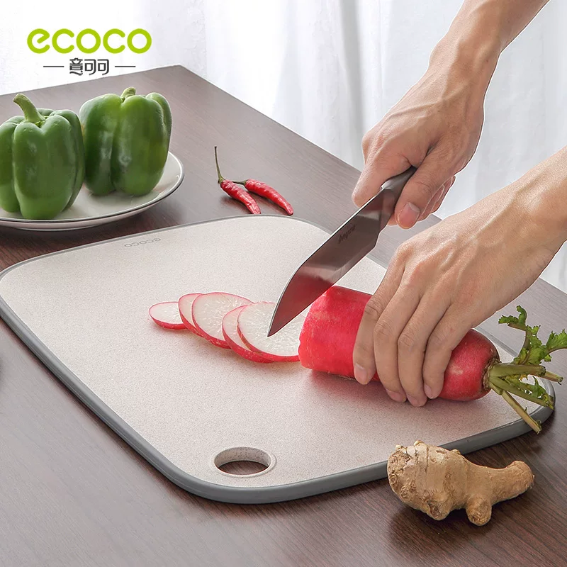 Silicone antibacterial plastic fruit small cutting board