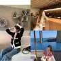 法式跨境新款撞色开衫