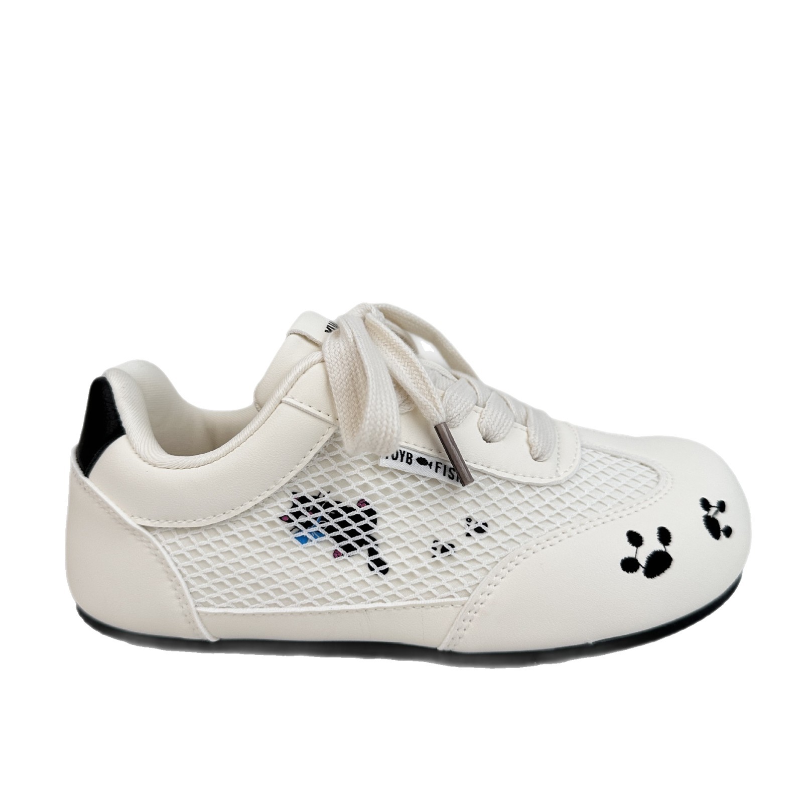 Zapatos de entrenamiento de Bode transpirables zapatos blancos zapatos de skate para mujeres 2025 verano nuevos lindos zapatos de malla de dibujos animados Gump