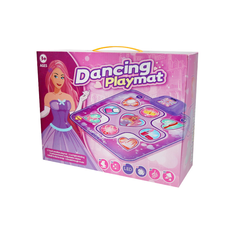 Transfronterizo Nuevo Hogar de los niños de baile eléctrico manta pedal música alfombra máquina de juego con juguete integrador