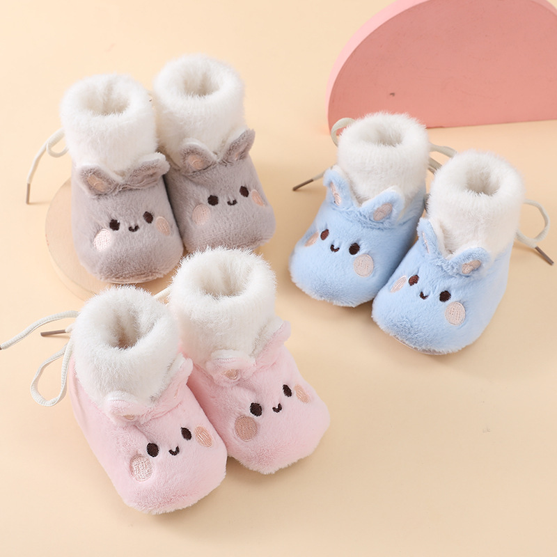 Baby Shoes and Socks All-In-One Shoes for Autumn and Winter, 0-12 Months, Soft-Soled, Fleece-Lined, Warm, Non-Slip Pre-Walking Shoes for Boys and Girls Baby Shoes and Socks All-In-One Shoes for Autumn and Winter, 0-12 Months, Soft-Soled, Fleece-Lined, Warm, Non-Slip Pre-Walking Shoes for Boys and Girls