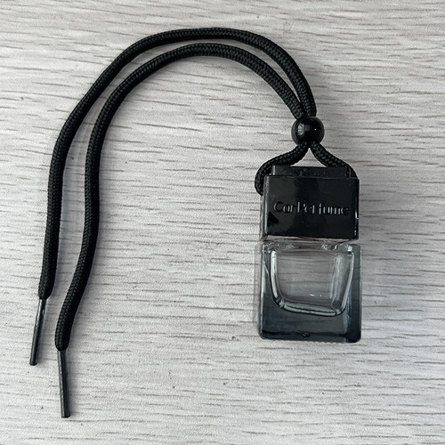 Black car perfume bottle car aromatherapy empty bottle car pendant perfume pendant hanging car essential oil pendant