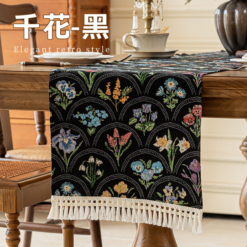 Thousand flowers-black