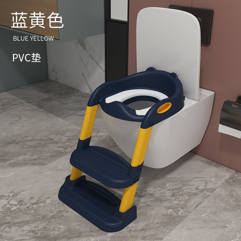 子供用便器の階段式補助器男女赤ちゃんの階段を折りたたみます。|undefined