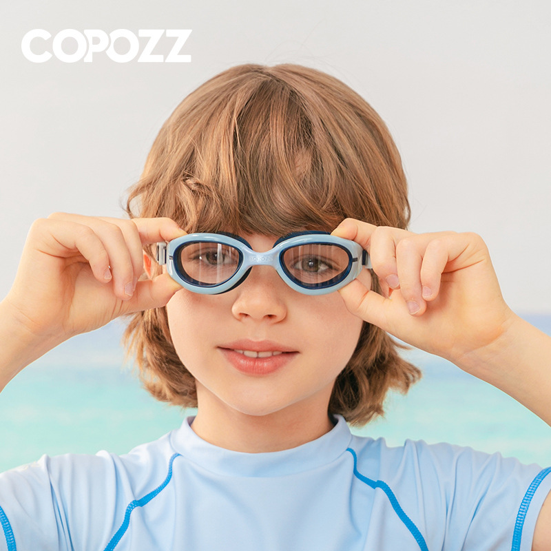 Gafas de Natación para Niños de 3-15 Años de PC Antiempañante