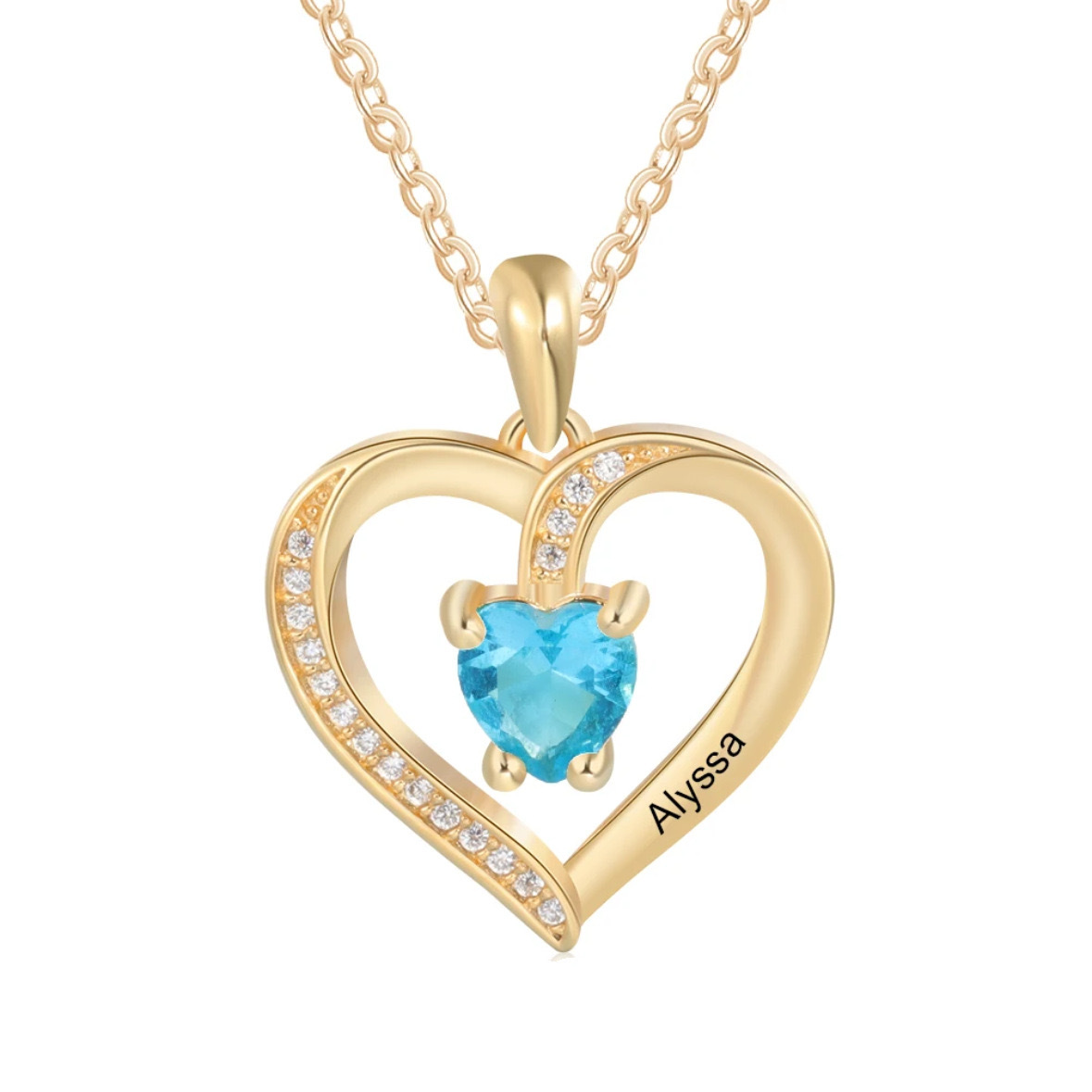 Cross-border European And American Simple Classic Minimalist Heart-shaped Pendant Necklace For Women, Fashionable_voghion.com