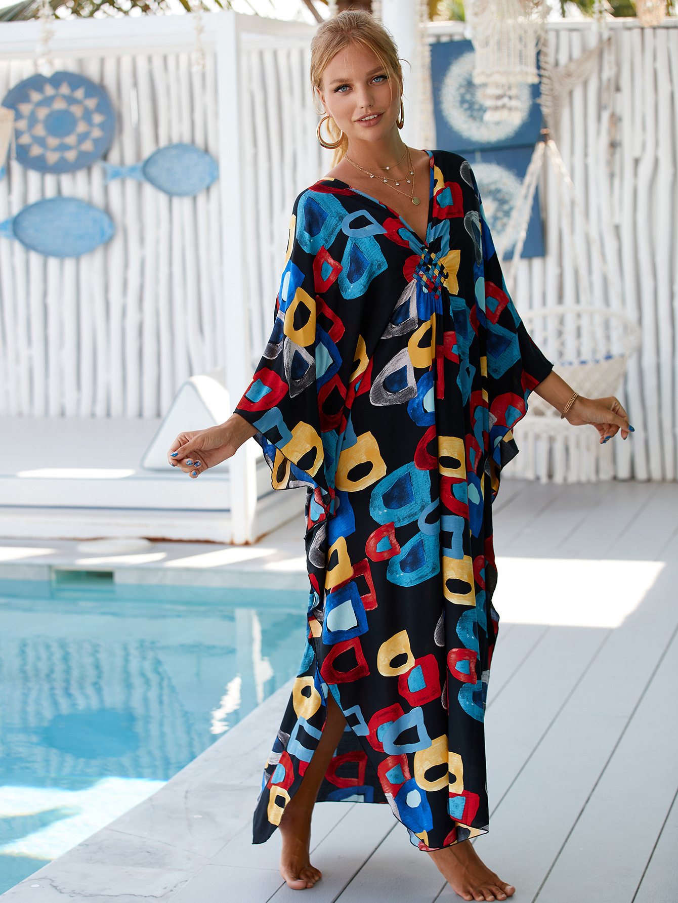 Copricostume donna da mare per bikini gonna da spiaggia_voghion.com