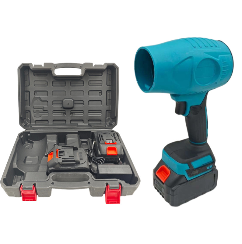 Venta directa de fábrica venta caliente transfronteriza batería de litio portátil de mano secador de pelo máquina de tormenta portátil inalámbrica comercio exterior transfronterizo herramientas eléctricas