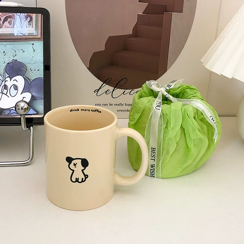 Нем spoke green puppy керамическая кружка Марк кружка девушка общежитие питьевая кружка для дома пара молочная кружка кофейная кружка