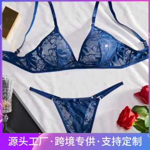 Cross-border Europe and the United States sexy underwear underwear lace sexy underwear suit ultra-thin bra foreign trade bra thin underwear