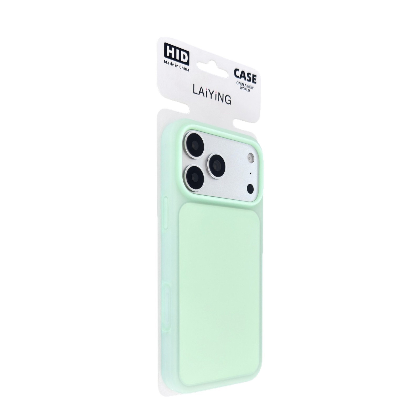 Cambio de segundo 17 simple agujero de helado para Apple 17Promax caso de teléfono iPhone 14 cubierta de botones