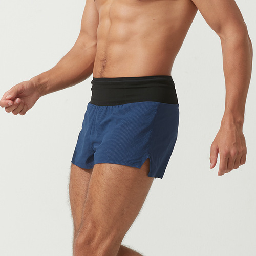 Summer men's sports shorts for outer wear nylon quick-drying training shorts 3-inch trail running marathon running shorts