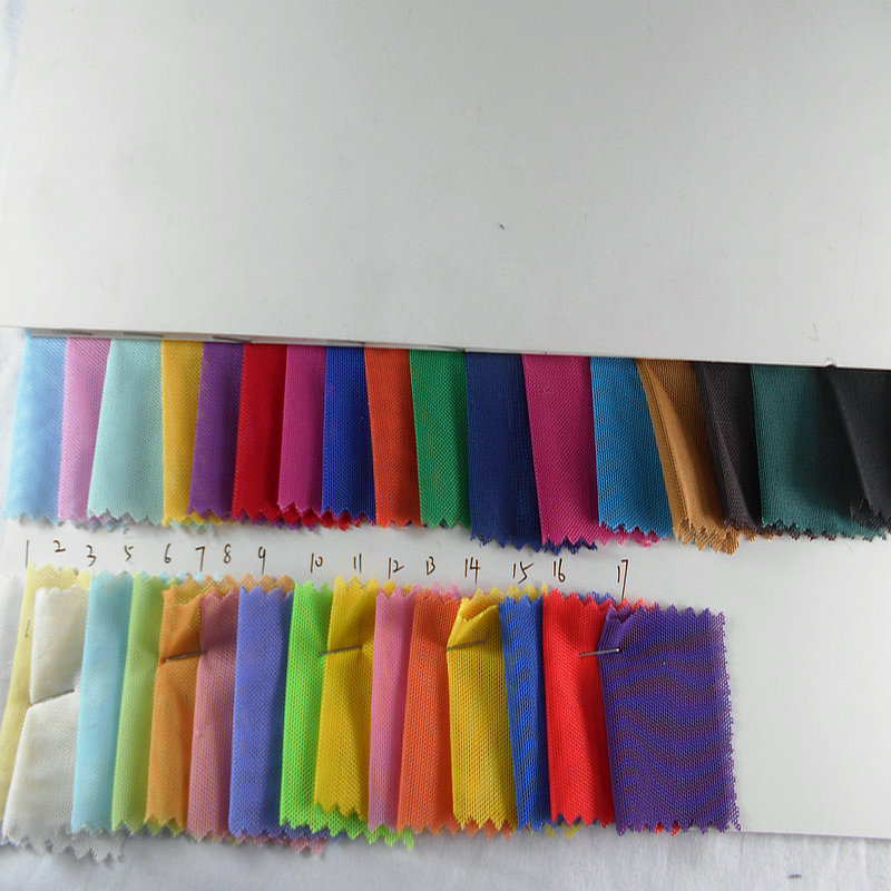 涤氨弹力氨纶网 高弹40D氨纶网 70D氨纶网锦纶弹力网服装箱包面料