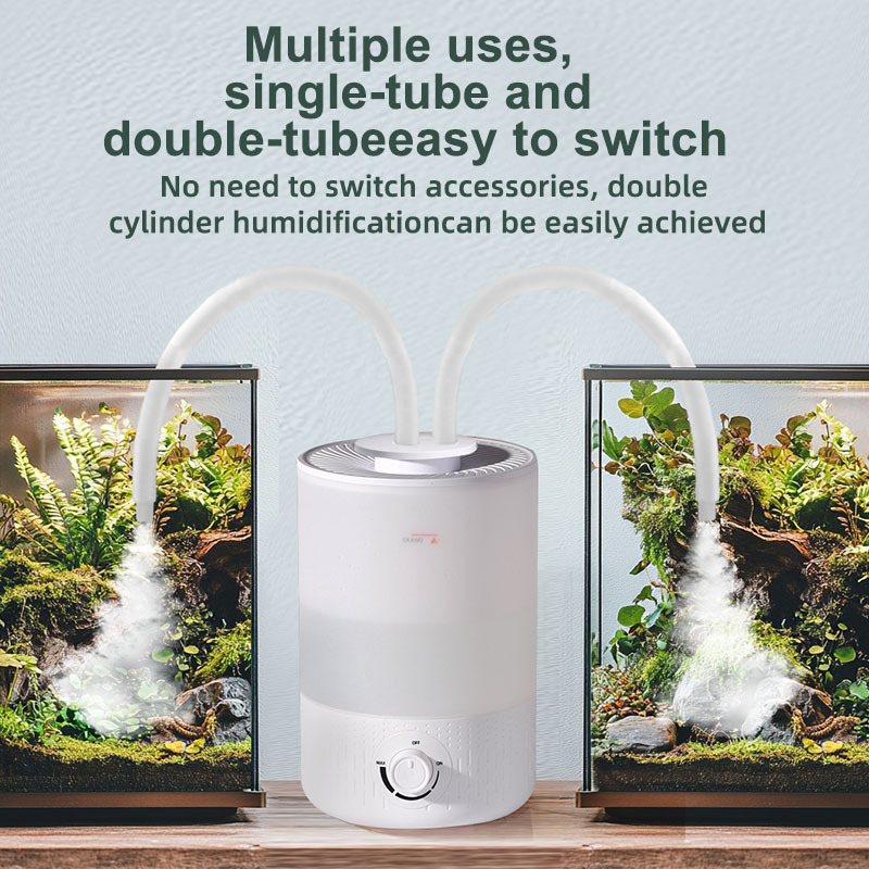 Cross-border Amazon explosion pet humidifier with hose lizard turtle chameleon reptile box atomizer