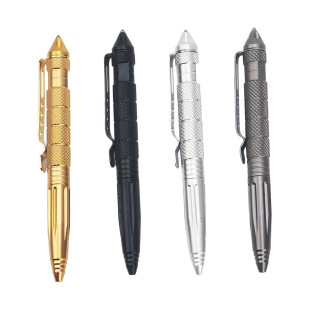 Tactical Pen, Outdoor Self-Defense Pen, Self-Defense Pen, Car Window-Breaking Escape Equipment, Metal Pen, Women's Self-Defense Supplies
