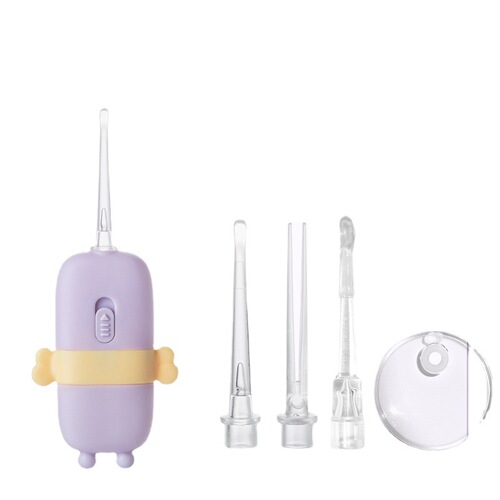Baby-Specific Glowing Ear Spoon for Kids, Soft-Tip Ear Scoop with Magnifying Glass for Cleaning Earwax