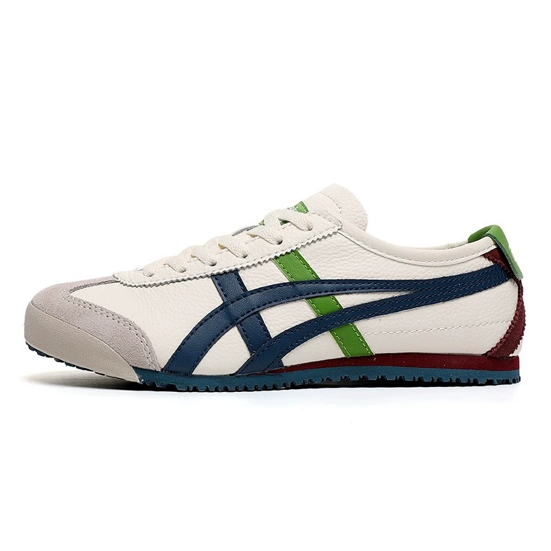 Чистые оригинальные мужские и женские кроссовки Onitsuka Tiger класса MEXICO 66, плоская износостойкость, противоскользящие повседневные кроссовки Forrest