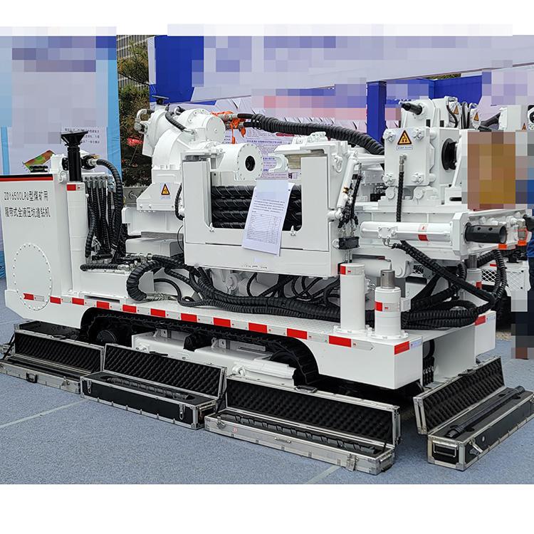 6 máquina de perforación de túnel hidráulico tipo rastreo para mina de carbón máquina de perforación de núcleo de cuerda hidráulica
