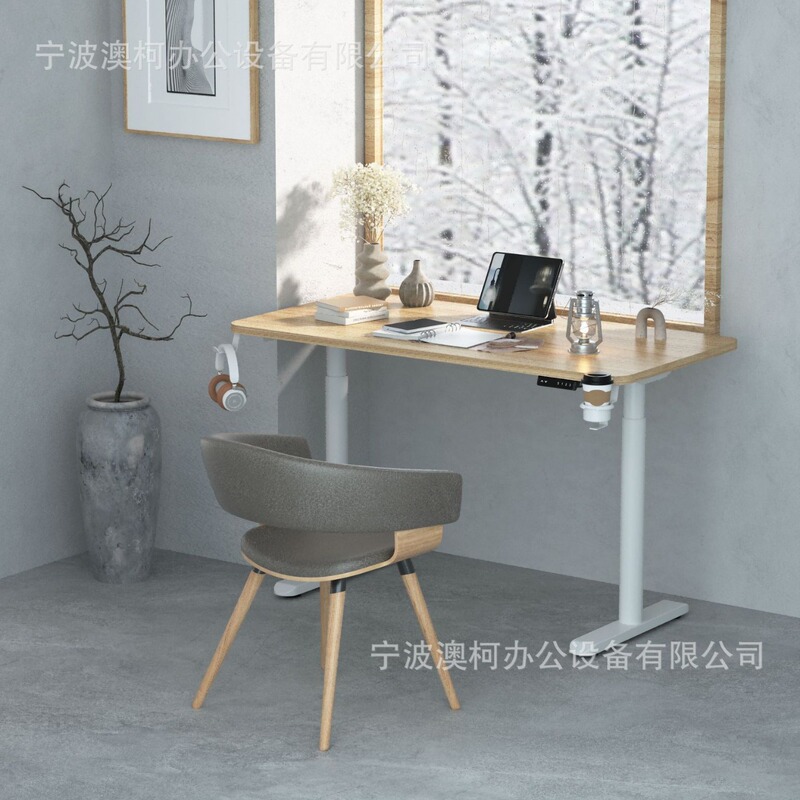 Four-Speed Memory Intelligent Lifting Single Motor Computer Desk Office Electric Lifting Table Home Intelligent Lifting Table